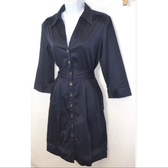 New York and Company Shirt Dress - Picture 2 of 5